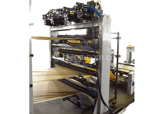 Τσάντα σάκων εγγράφου υψηλής ταχύτητας που διαμορφώνει τη μηχανή τέσσερα κεραμική εκτύπωση κυλίνδρων χρώματος