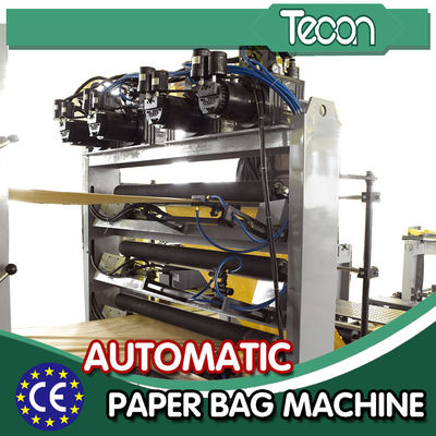 Mutil - Wall Paper Bag Making Machine for Bottom Sealing , Automatic Feeder