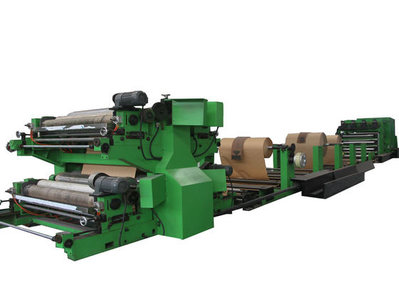 Automatic Brown Paper Karft Paper Bag Making Machinery CE Certification